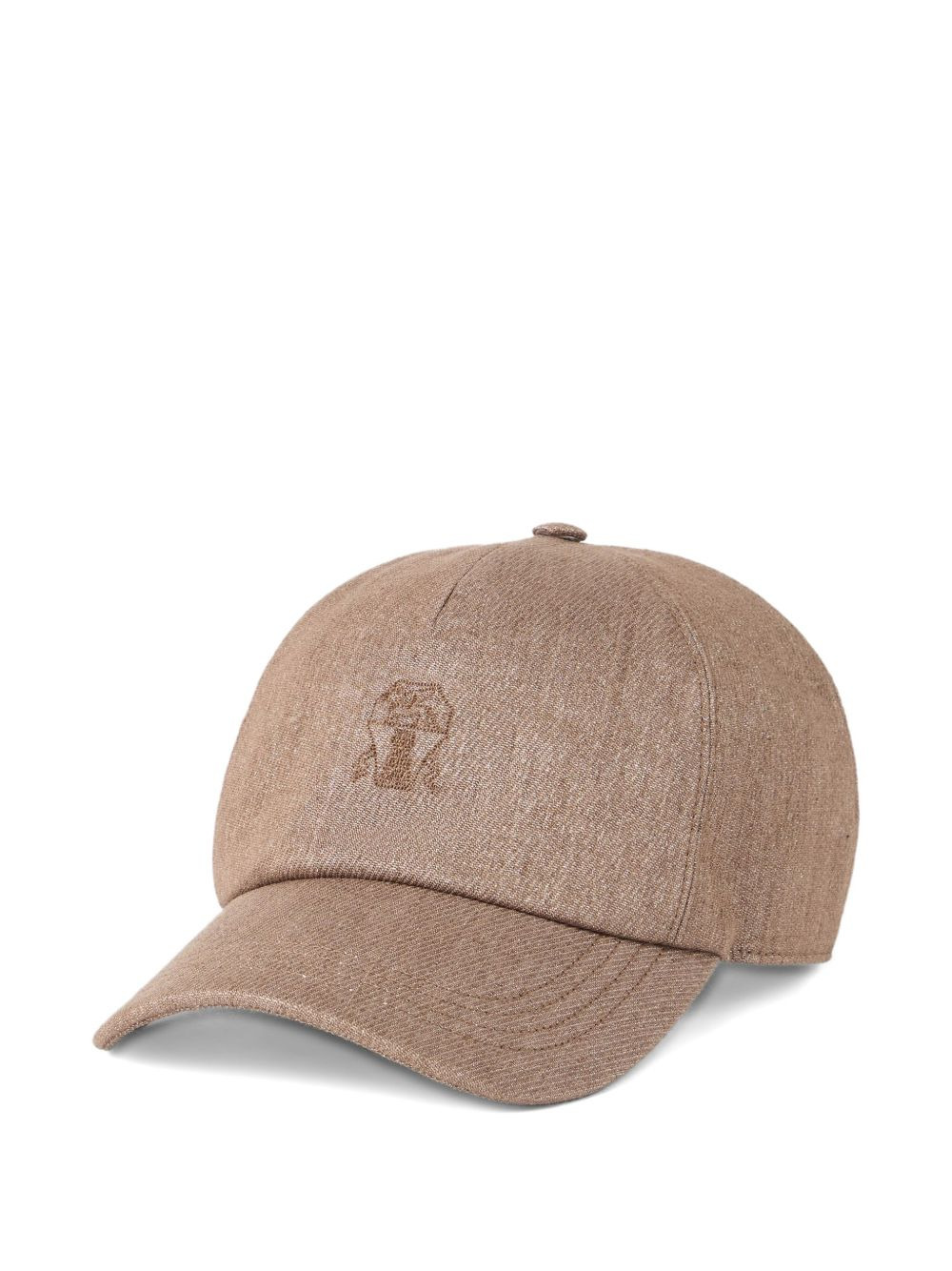 Brunello Cucinelli Women Linen Blend Baseball Cap - 1