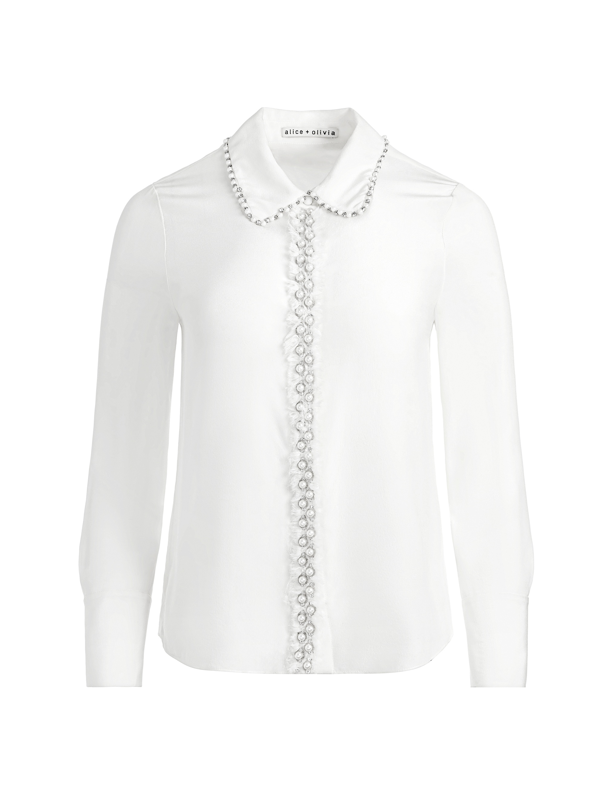 WILLA EMBELLISHED PLACKET TOP - 1