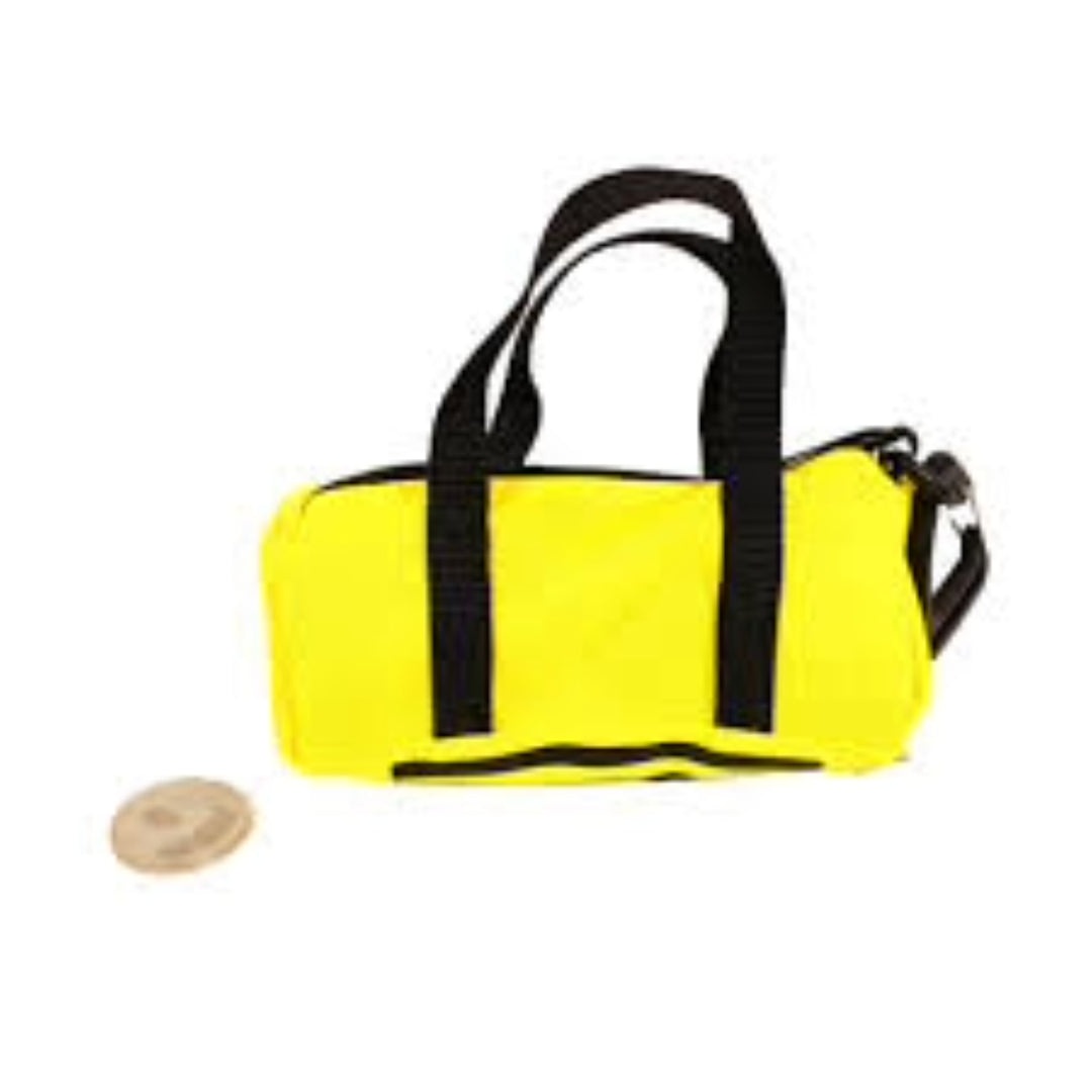 adidas Tiny Duffel Bag 'Yellow Black' FQ5260 - 3