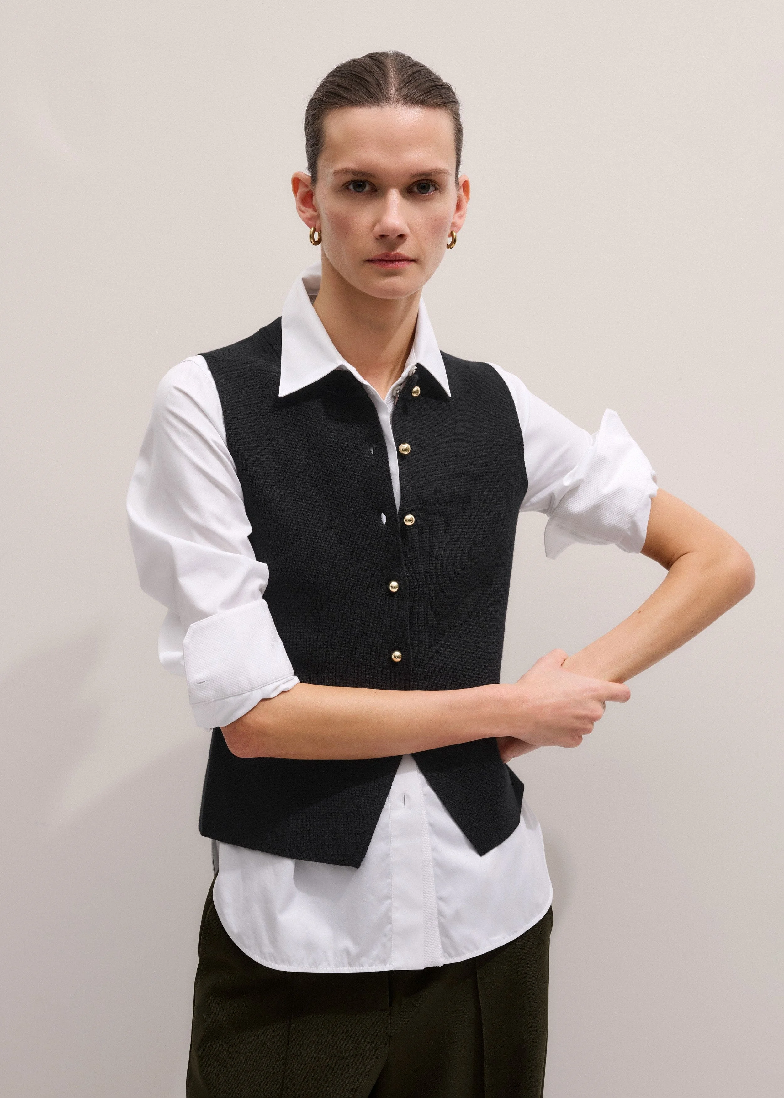 Milano Knit Waistcoat - 1