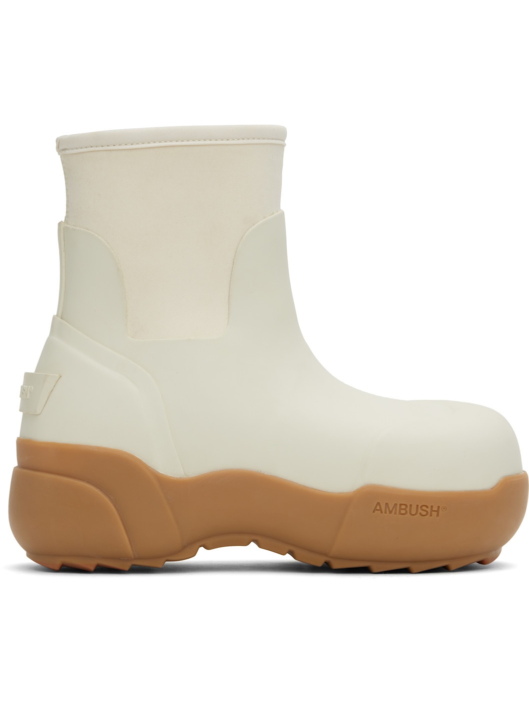 White Rubber Boots - 1