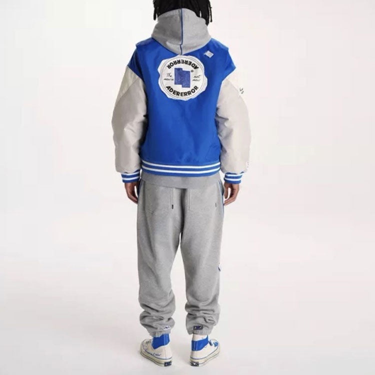 Converse x ADER ERROR SHAPES Varsity Jacket 'Cobalt' 10025391-A01 - 4