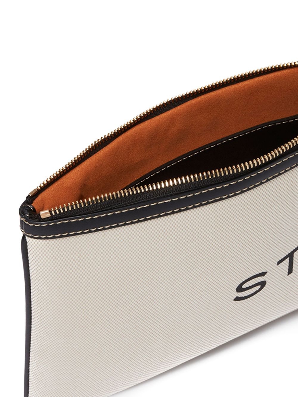 logo-print purse - 3
