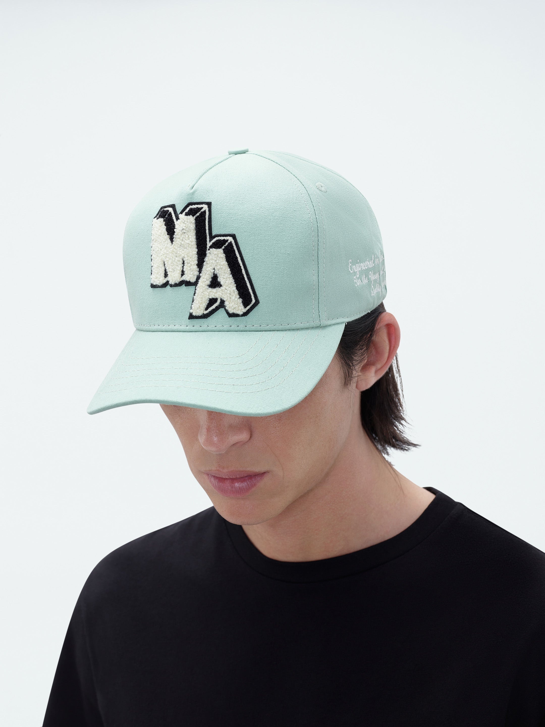 CHENILLE M.A. PATCH CANVAS HAT - 5