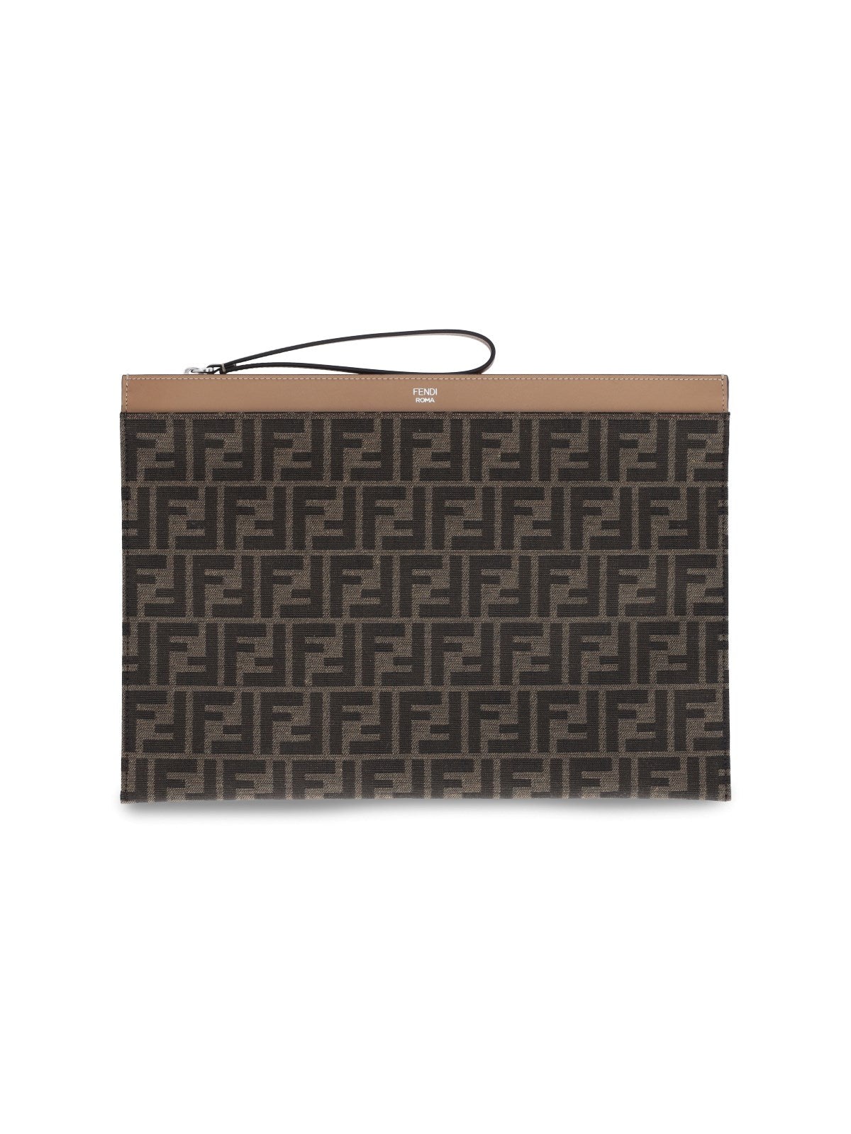 Fendi Men Ff' Large Flat Pouch - 1