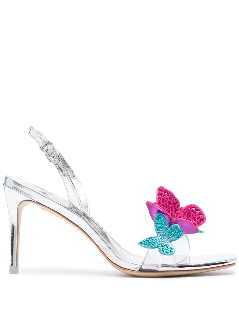 Vanessa 85mm slingback sandals 1