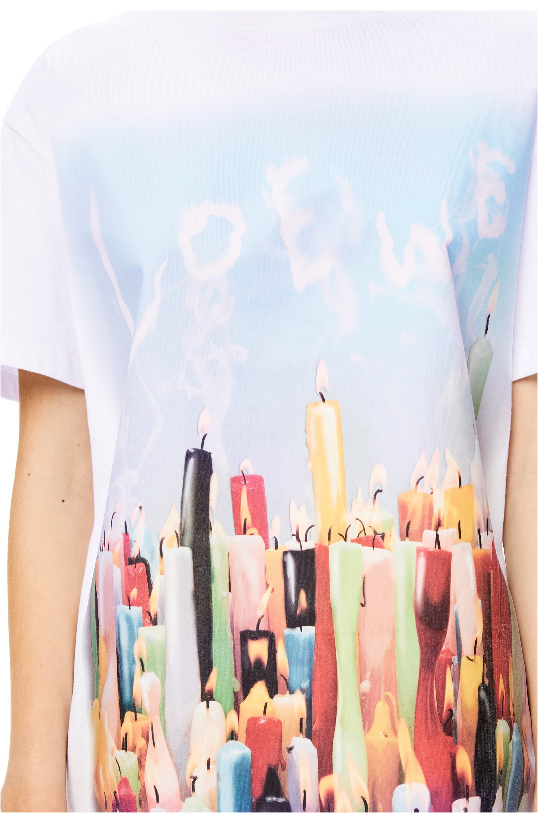 Candles T-shirt in cotton - 5