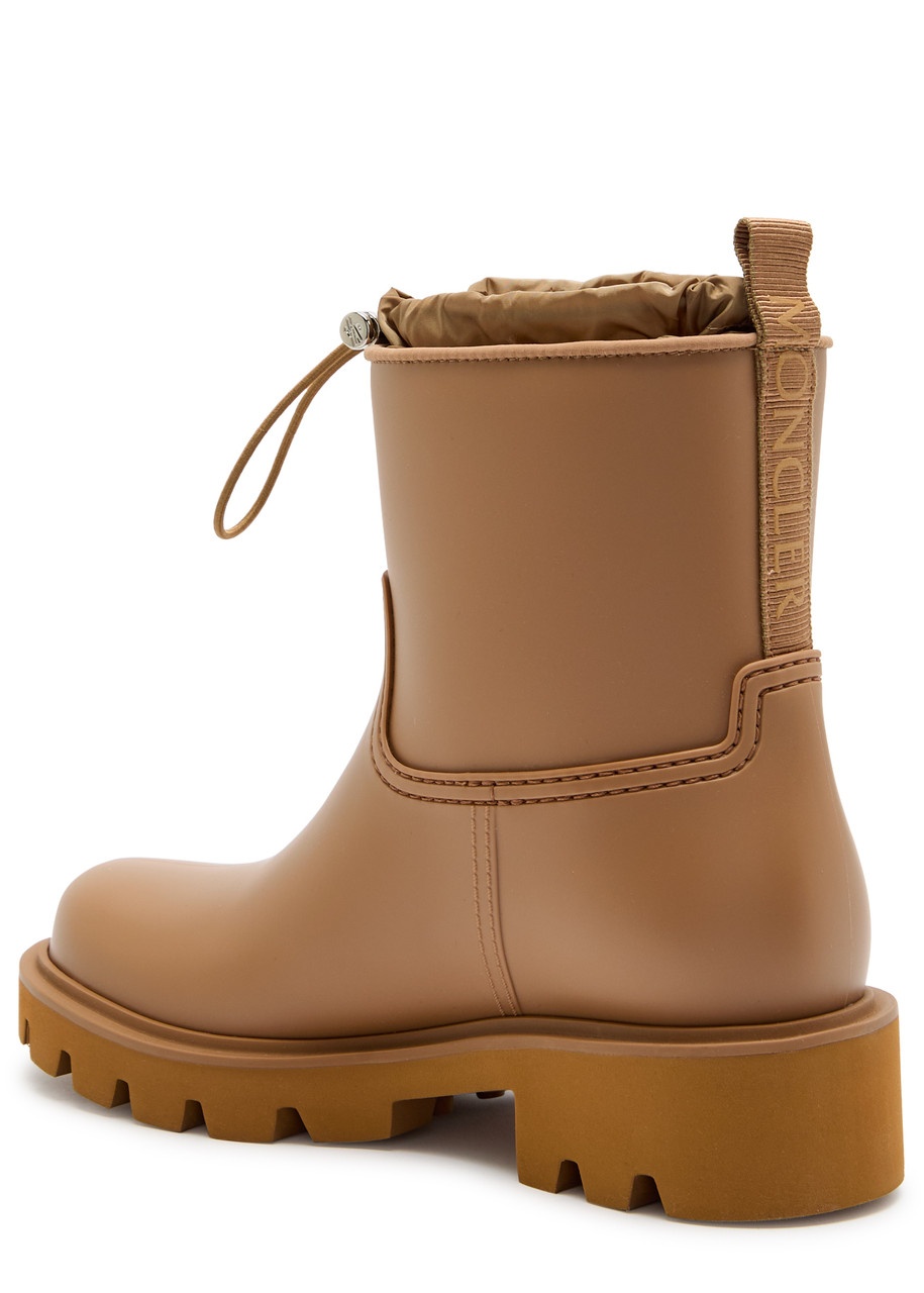 Moncler Kickstream Rubber Wellington Ankle Boots - 2