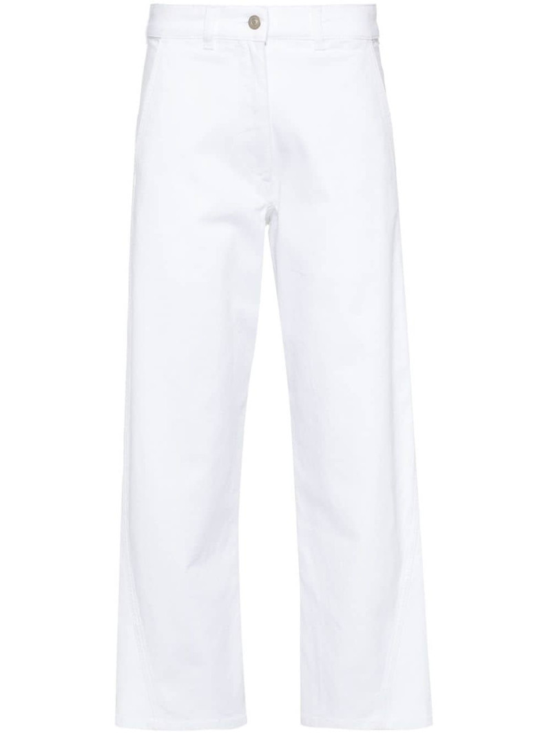 high-rise straight-leg denim 1