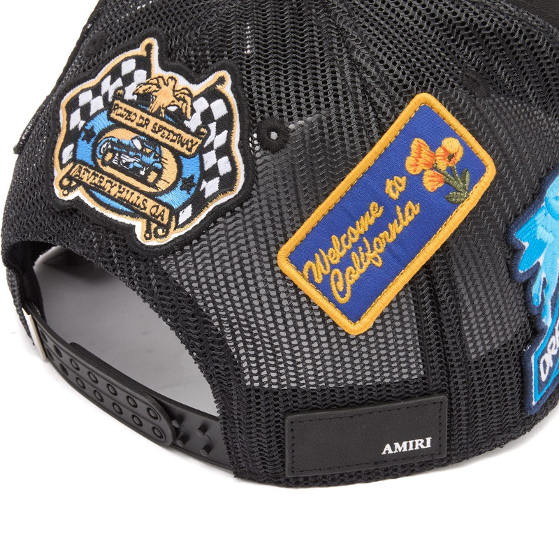 AMIRI AMIRI Station Patch Trucker Hat outlook