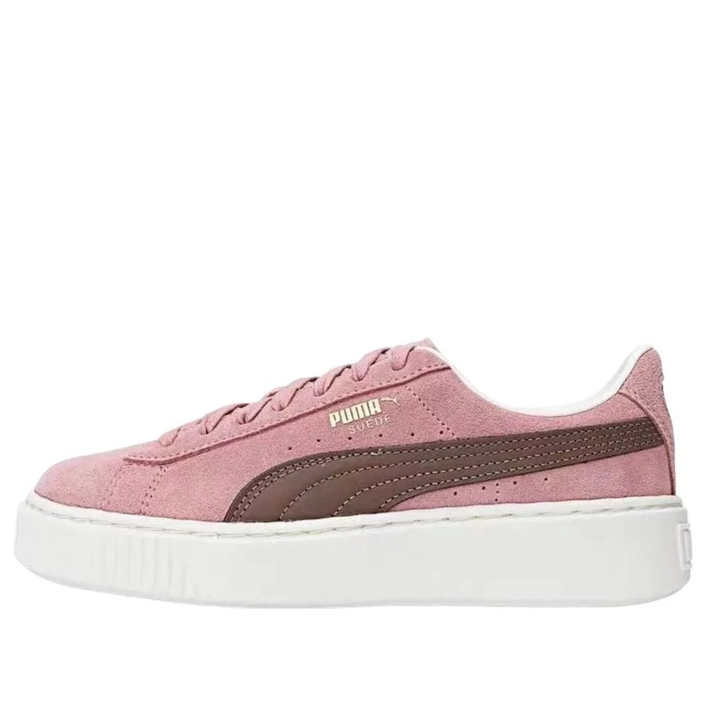 (WMNS) PUMA Suede Platform Core 'Pink Brown' 363559-15 - 1