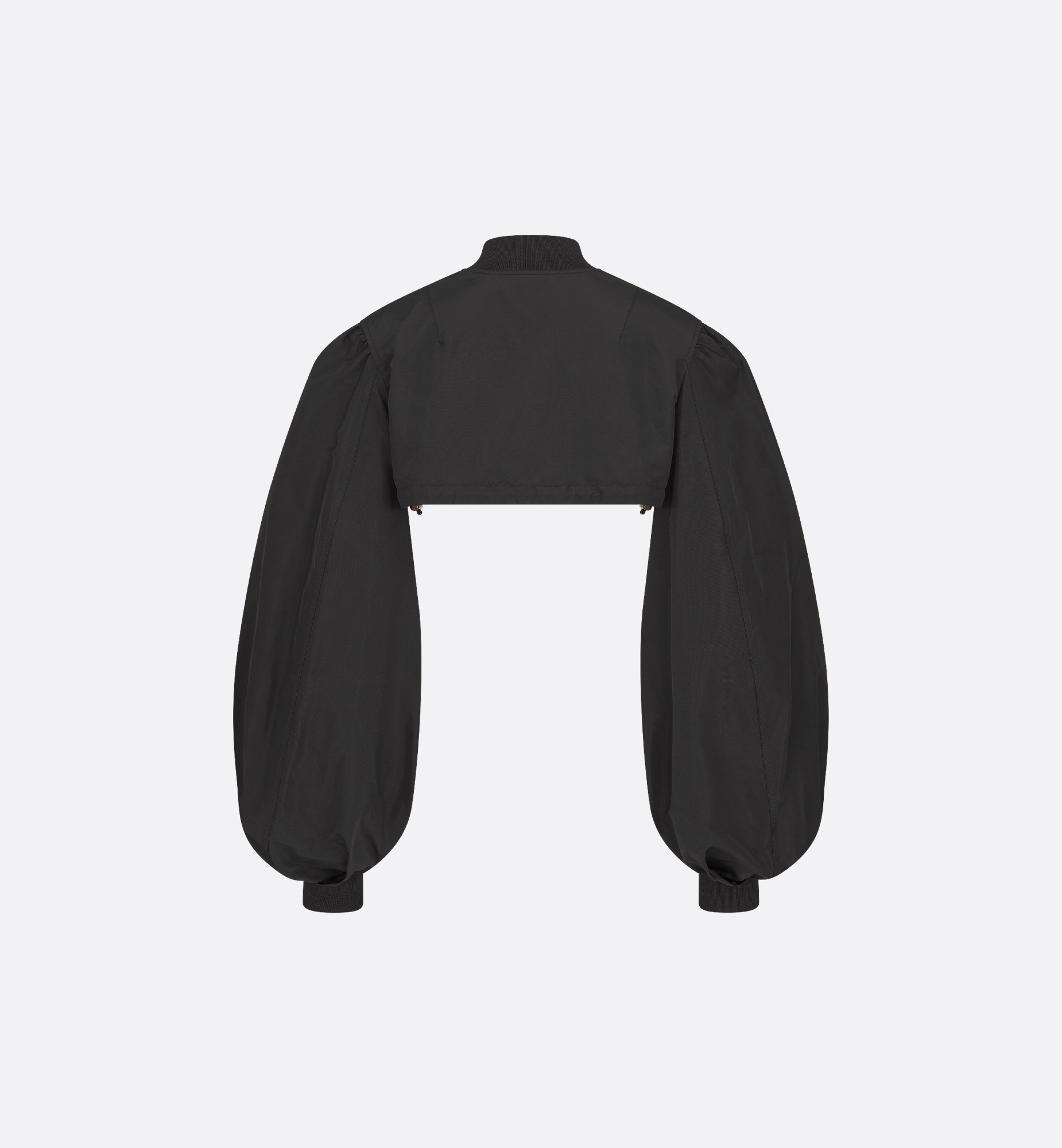 Cropped Bomber Jacket - 2
