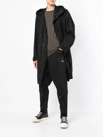 Julius Pilot drop-crotch pants outlook