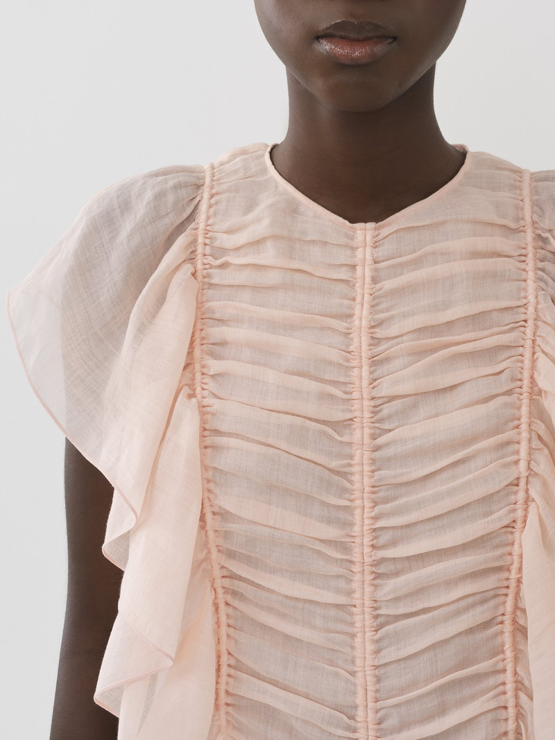 SLEEVELESS RUFFLE TOP 7