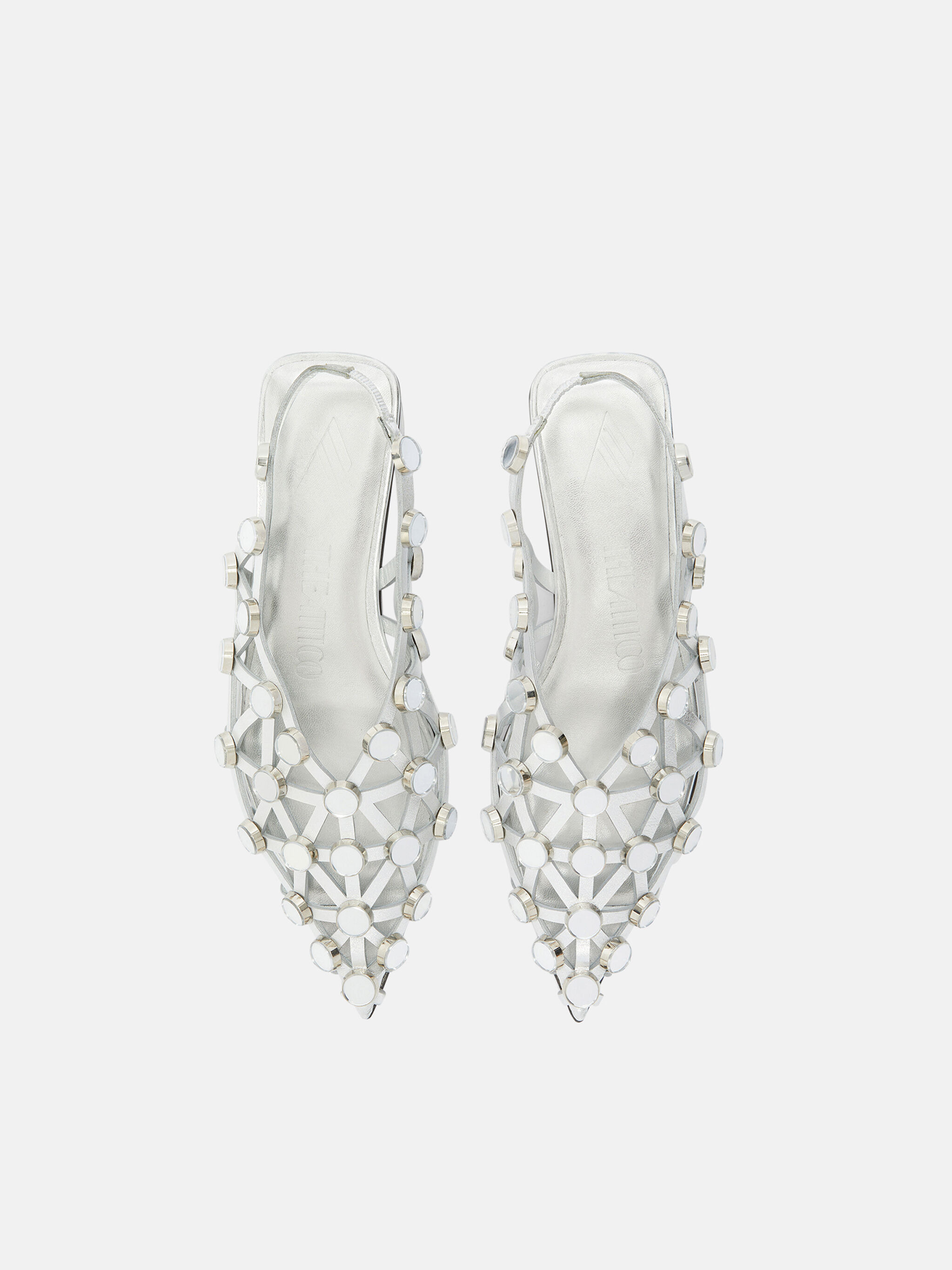 ''GRID'' SILVER BALLERINA - 3