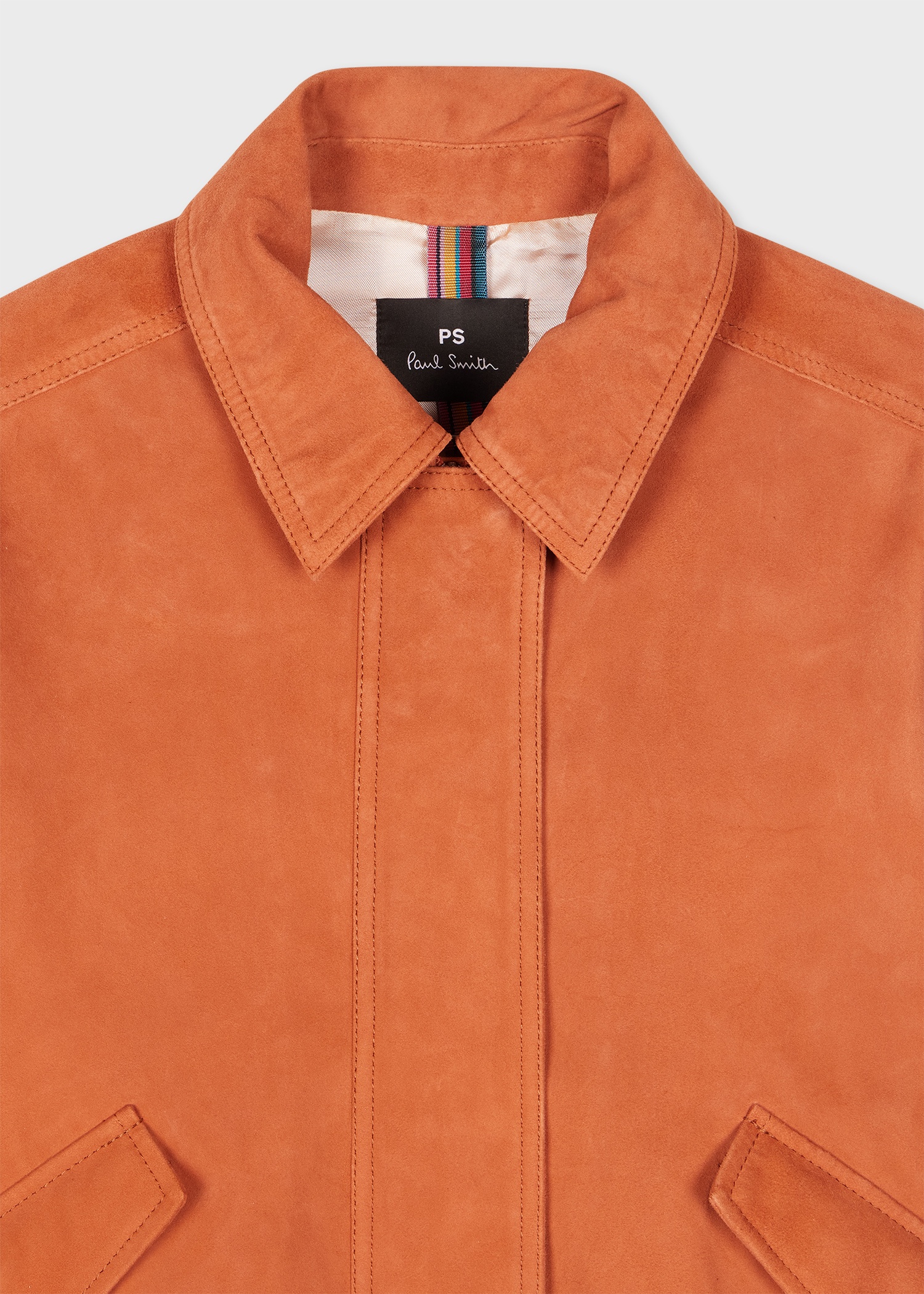 Women's Terracotta Suede Jacket - 2