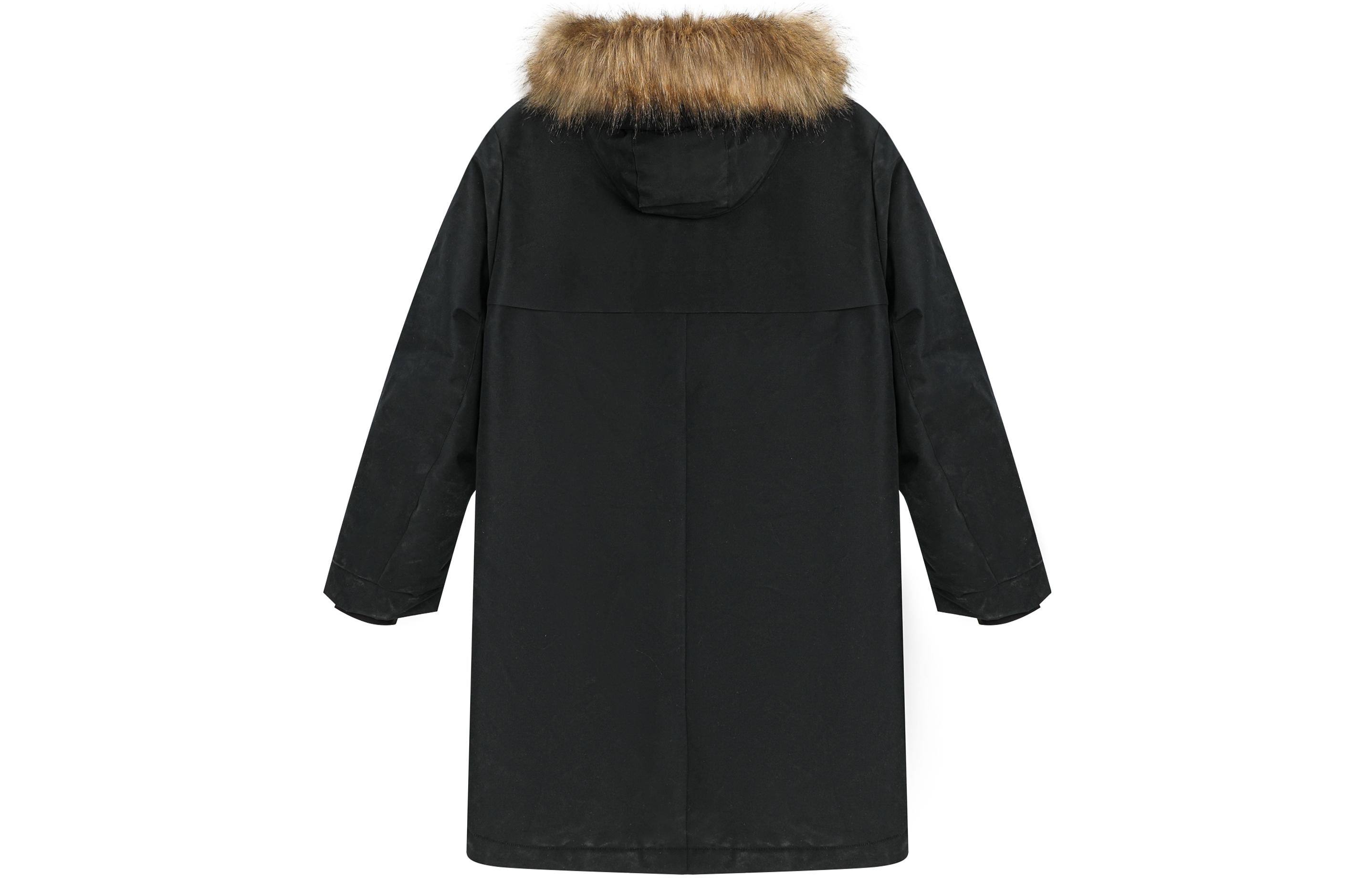 New Balance Long Puff Down Jacket 'Black' 5PC44303-BK - 2