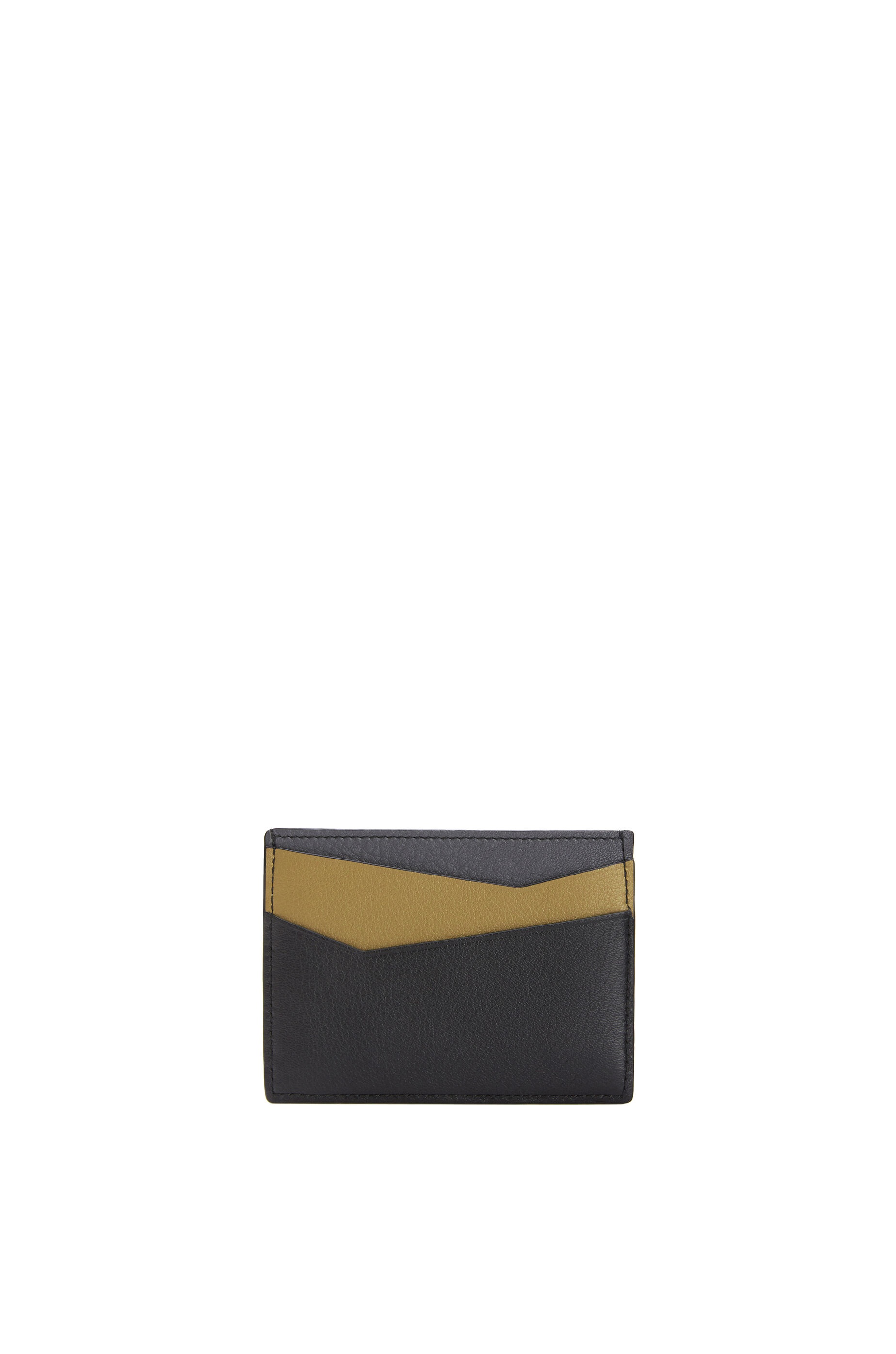 Puzzle plain cardholder in classic calfskin - 2