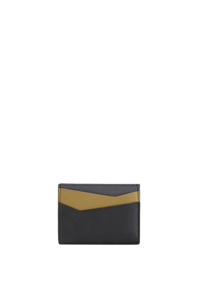 Loewe Puzzle plain cardholder in classic calfskin outlook