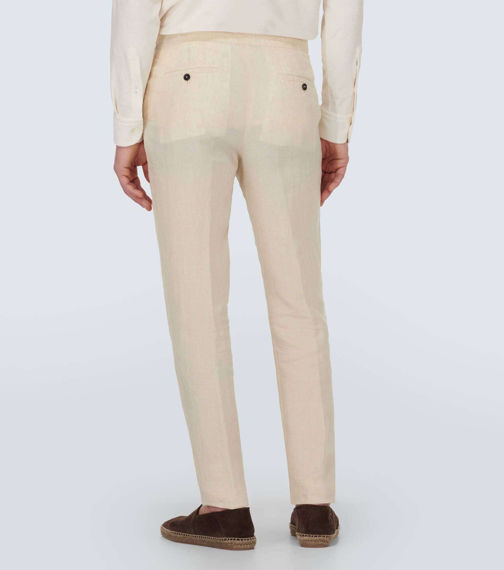 Linen chinos - 4
