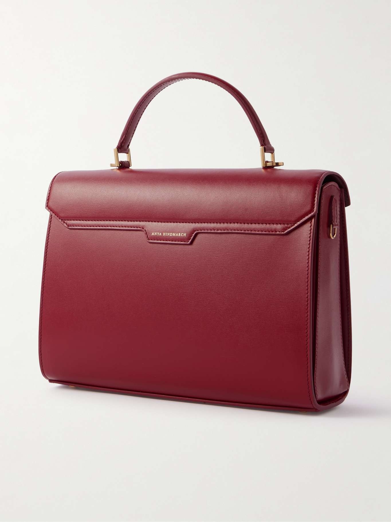 Mortimer leather tote Red - 3