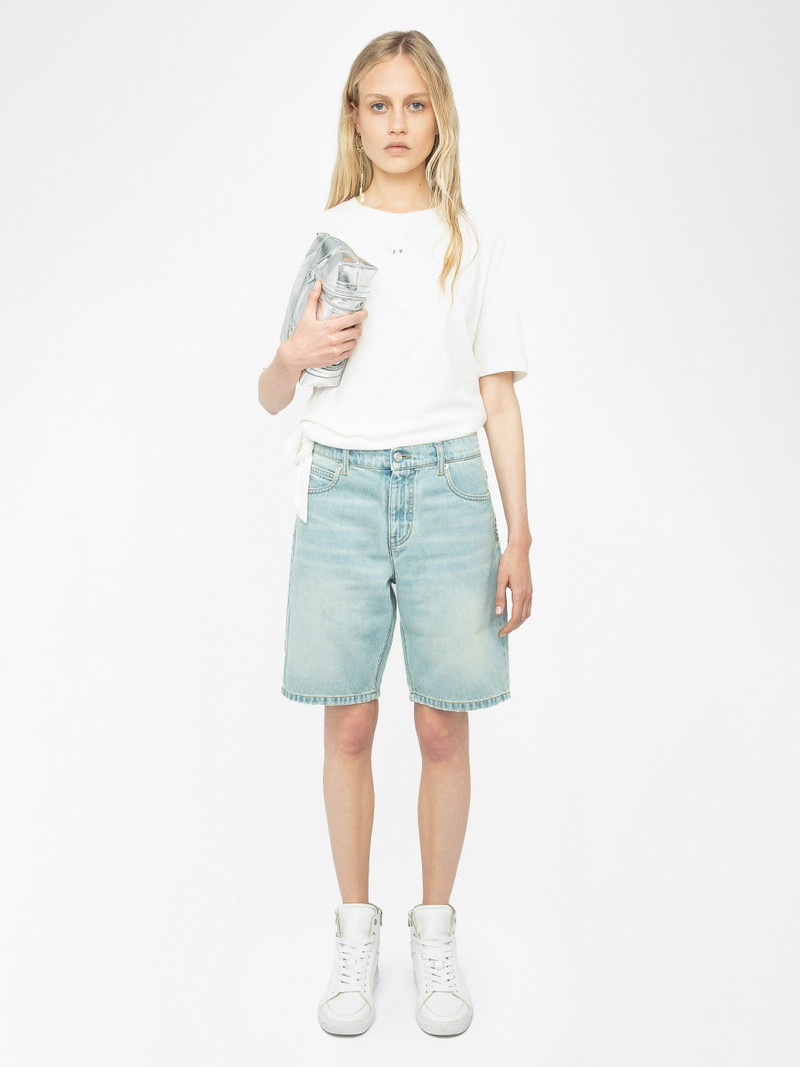 Zadig & Voltaire Edda Asymmetric T Shirt outlook