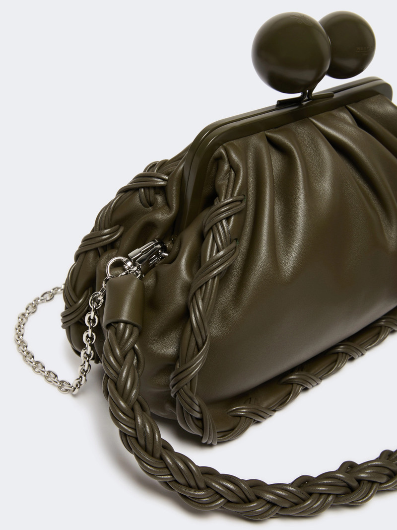 LECITO Medium Nappa leather Pasticcino Bag - KAKI 3