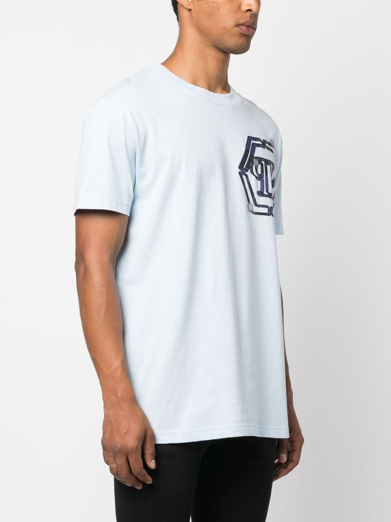 logo-print cotton T-shirt 3