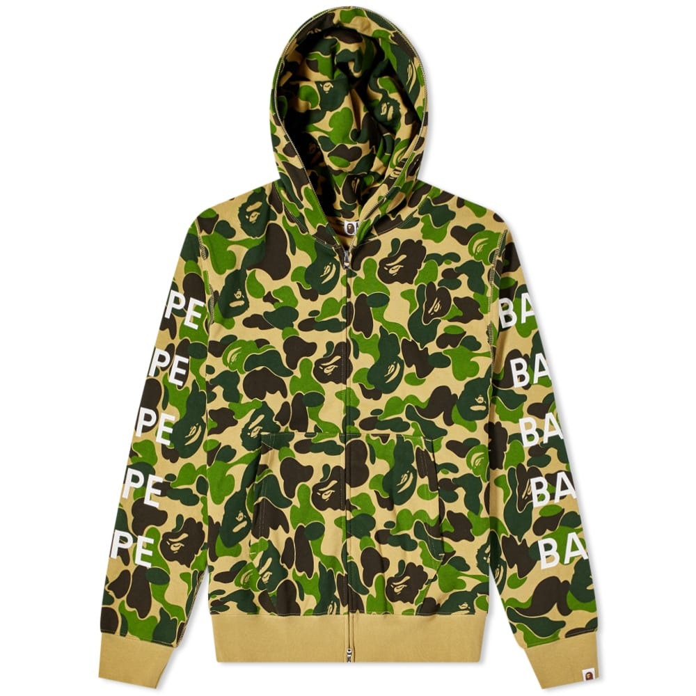 A Bathing Ape Big ABC Camo BAPE Relaxed Fit Full Zip - 1