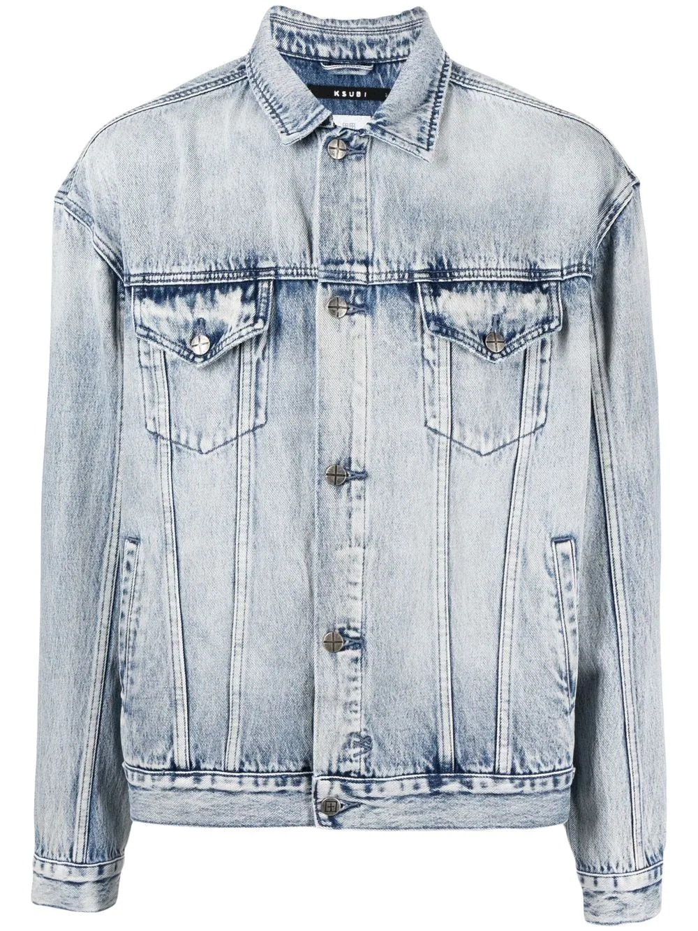 Oh G faded denim jacket - 1