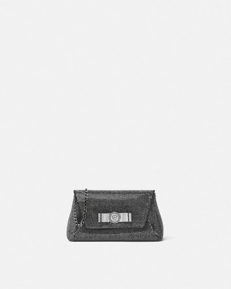 Crystal Gianni Ribbon Clutch 1