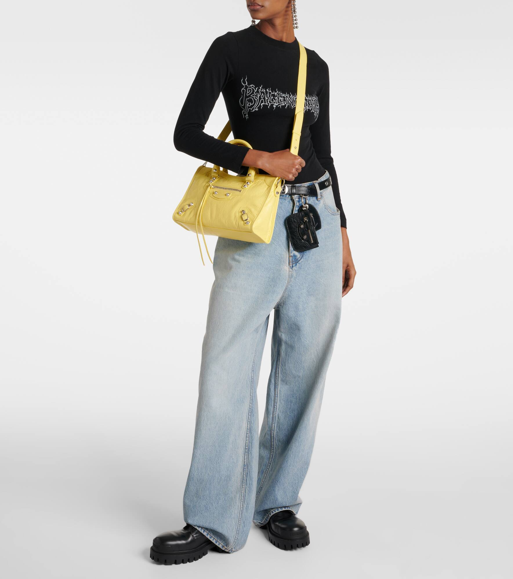 Le City Small leather shoulder bag - 5