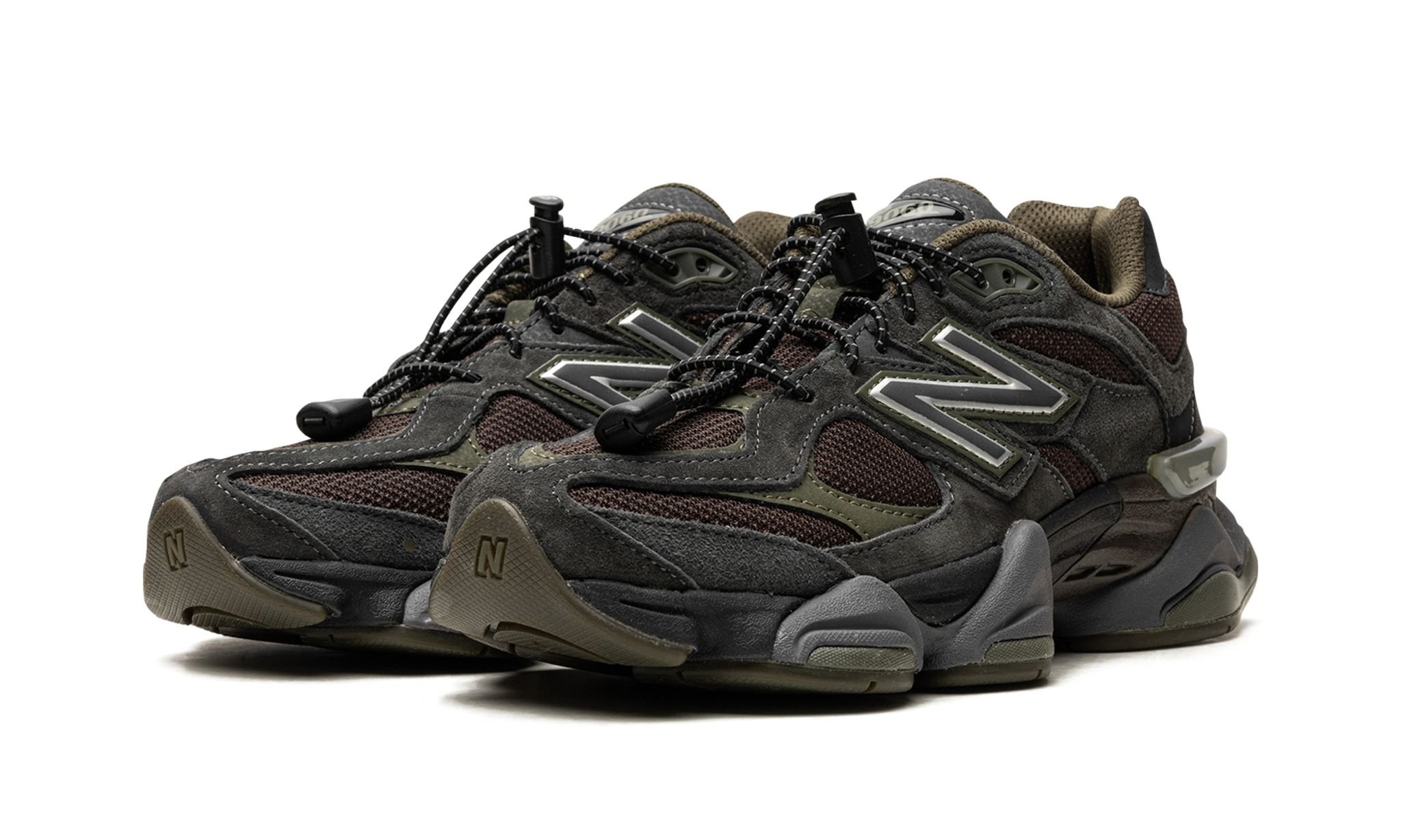 9060 "Blacktop/Dark Moss/Black" - 2