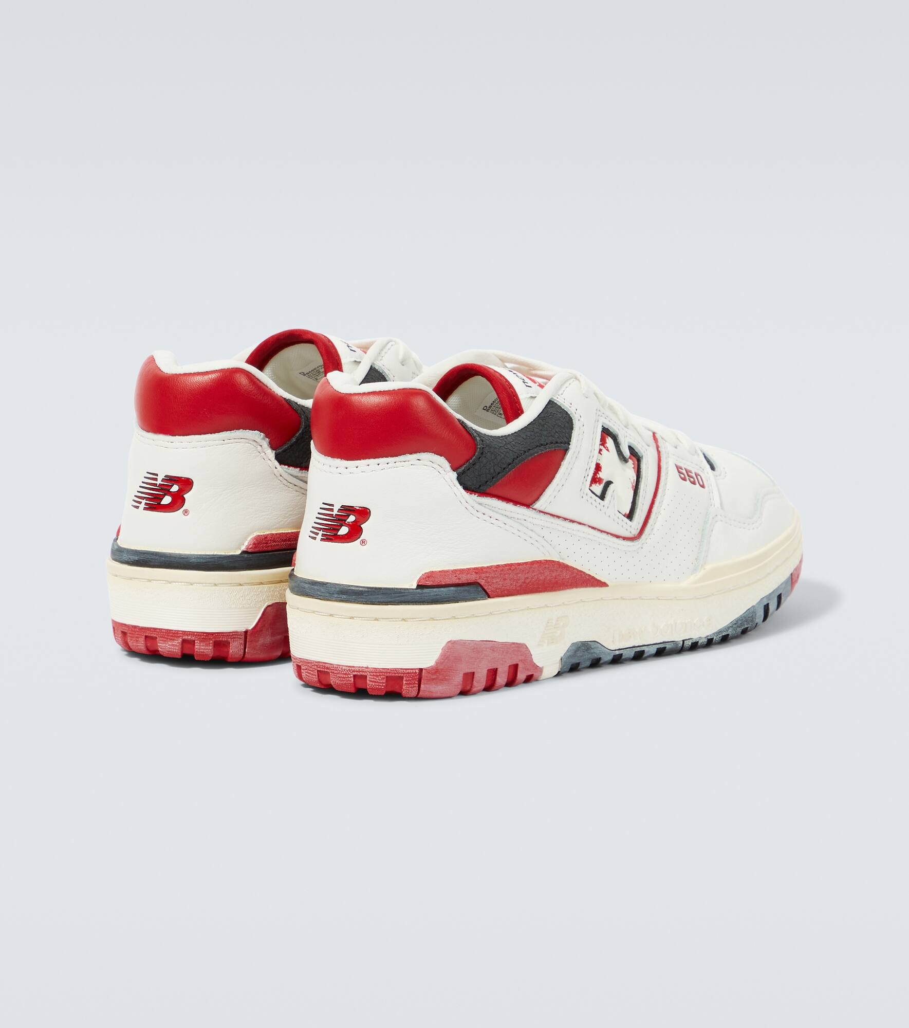 550 leather sneakers - 6