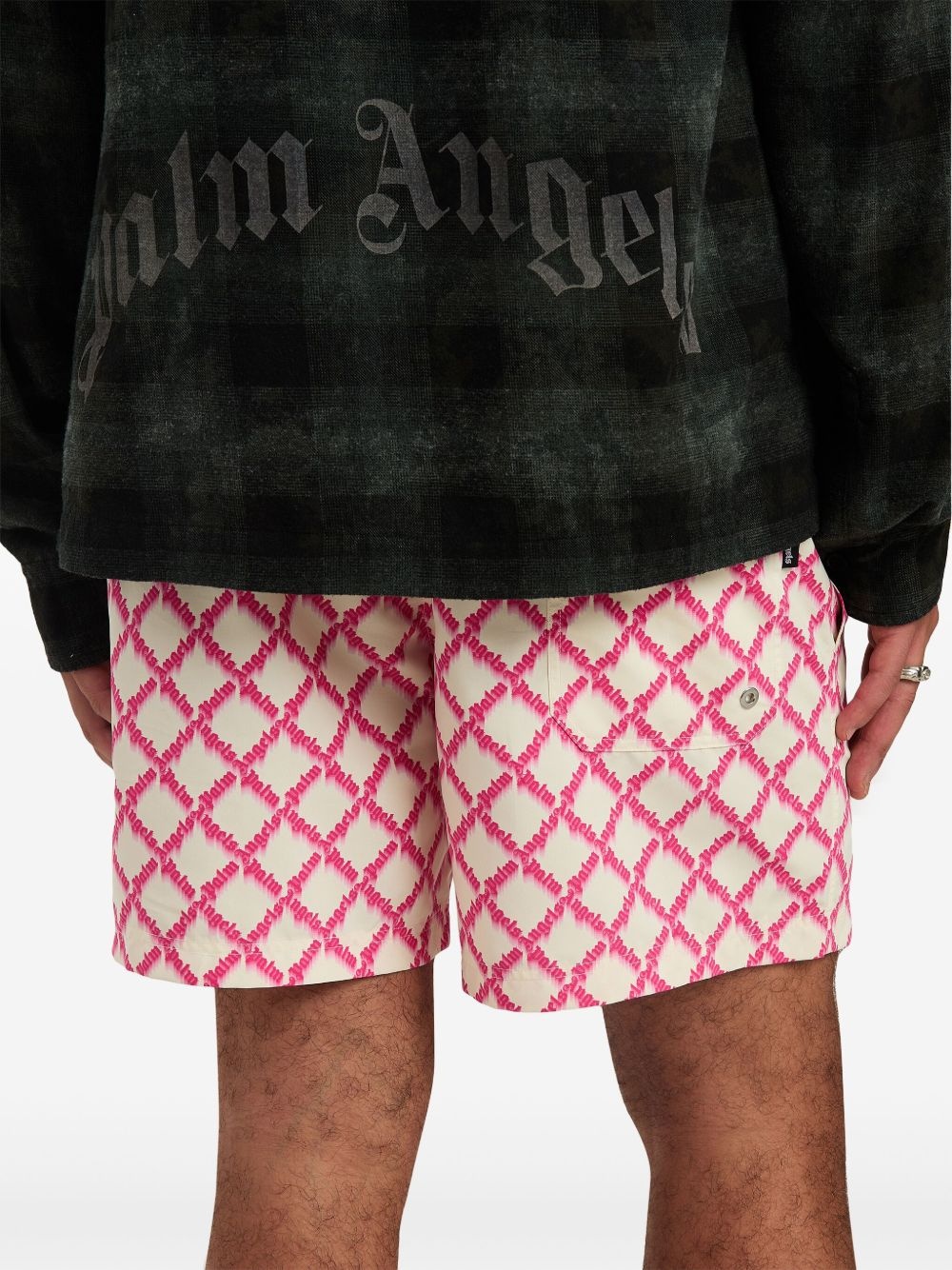 logo swim shorts - 7