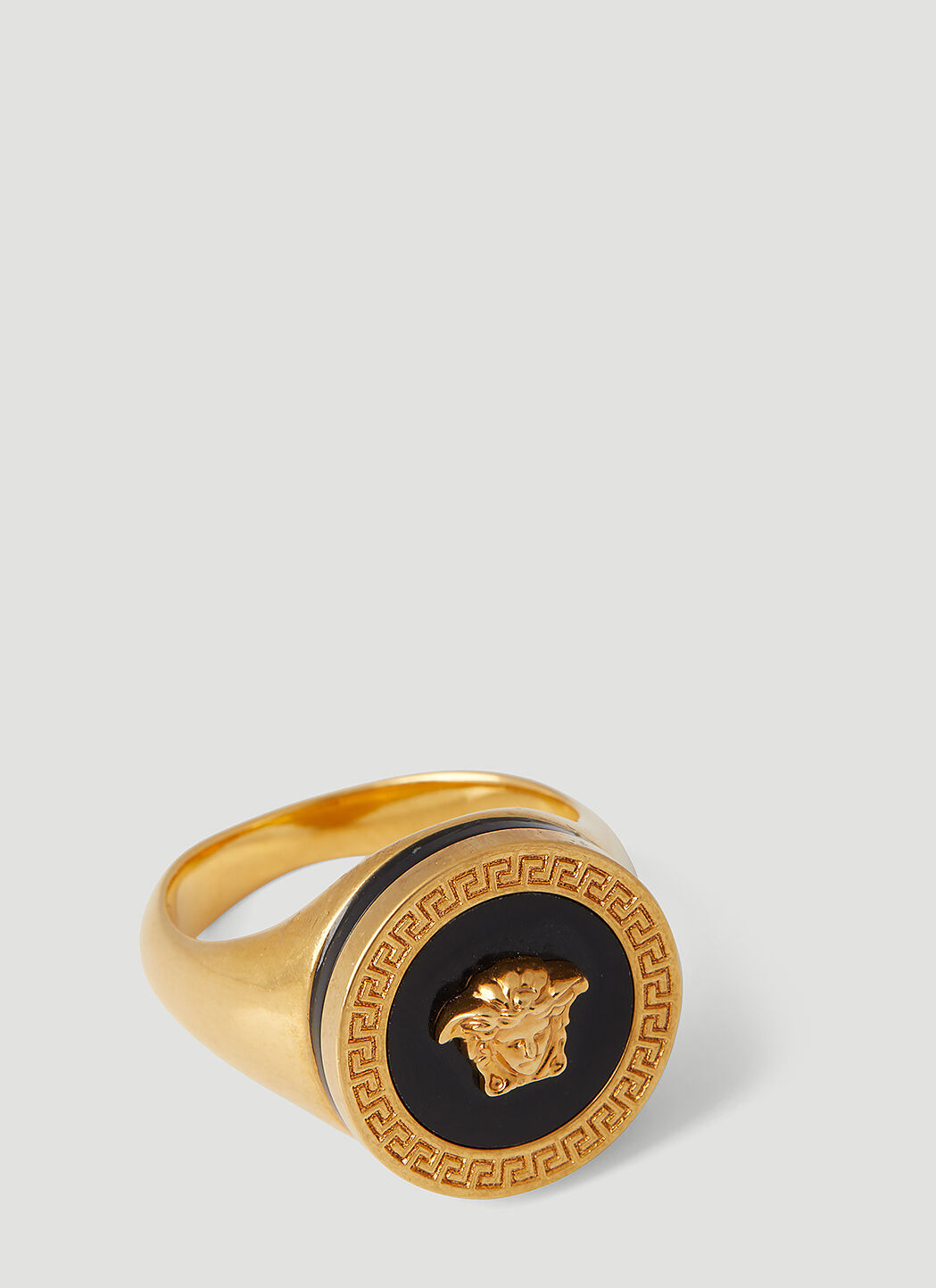 Enamel Medusa Ring - 1