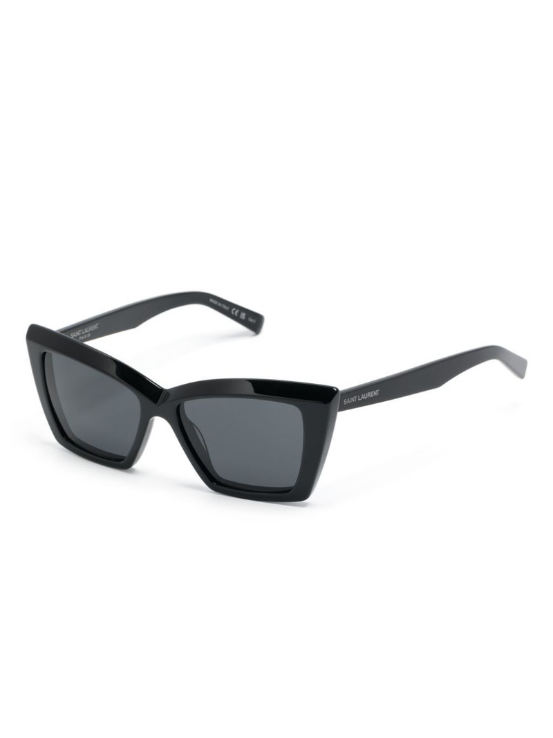 SAINT LAURENT printed cat-eye sunglasses outlook