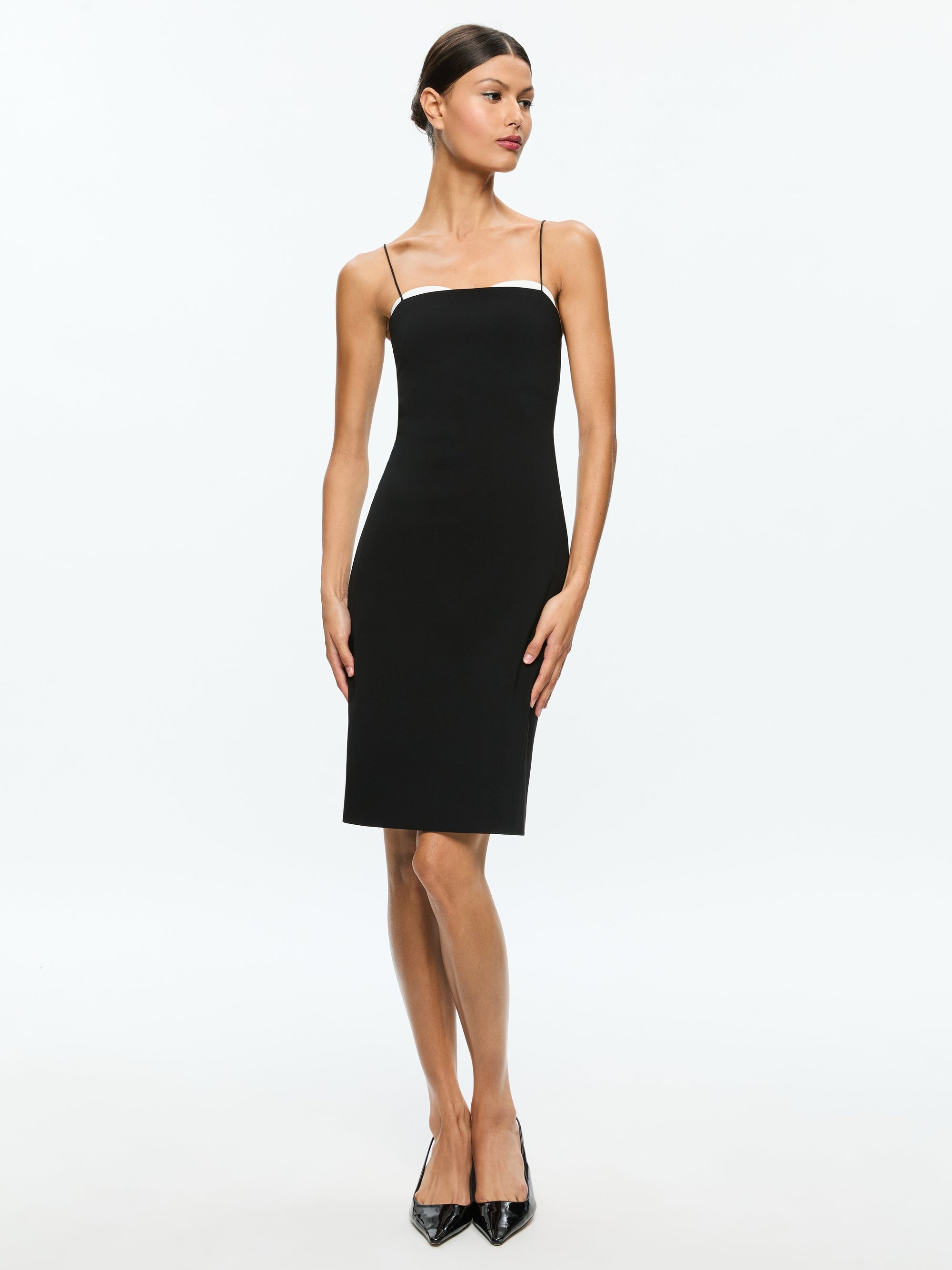 ADA PEEKABOO BUSTIER MIDI DRESS - 2