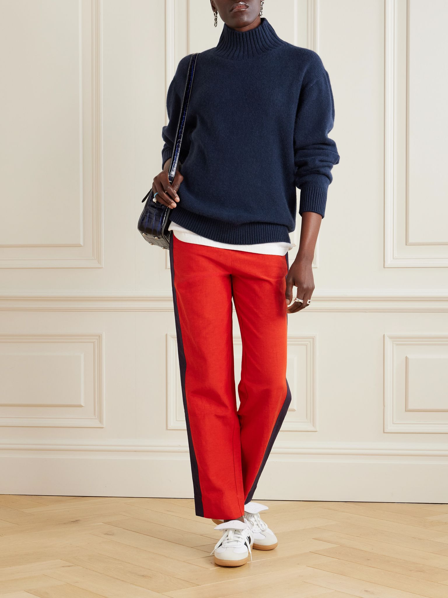 Cashmere turtleneck sweater Blue - 2