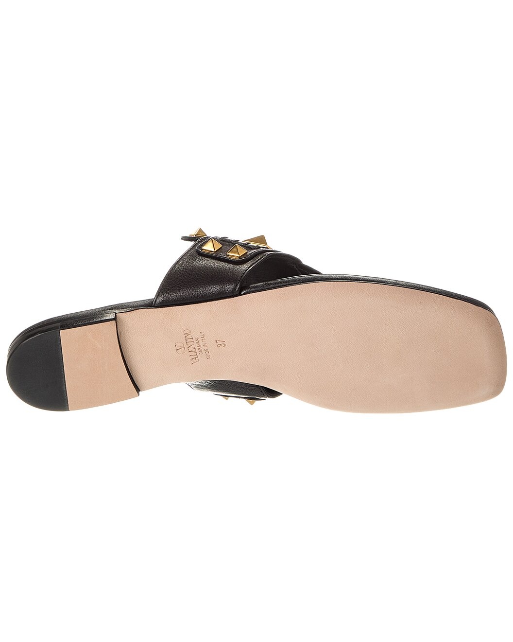 Valentino VLogo Rockstud Leather Sandal - 4