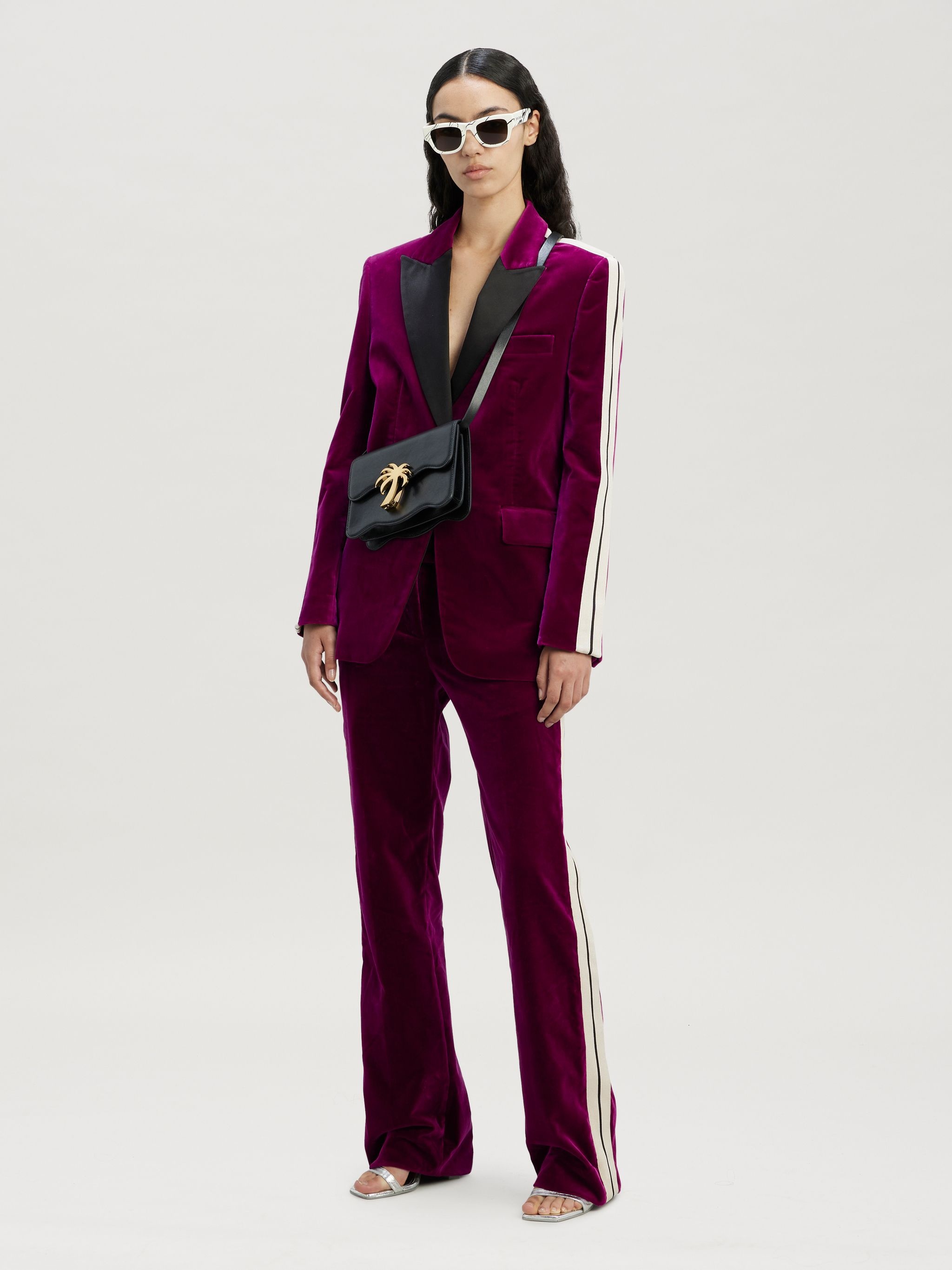 TUXEDO VELVET BLAZER - 2