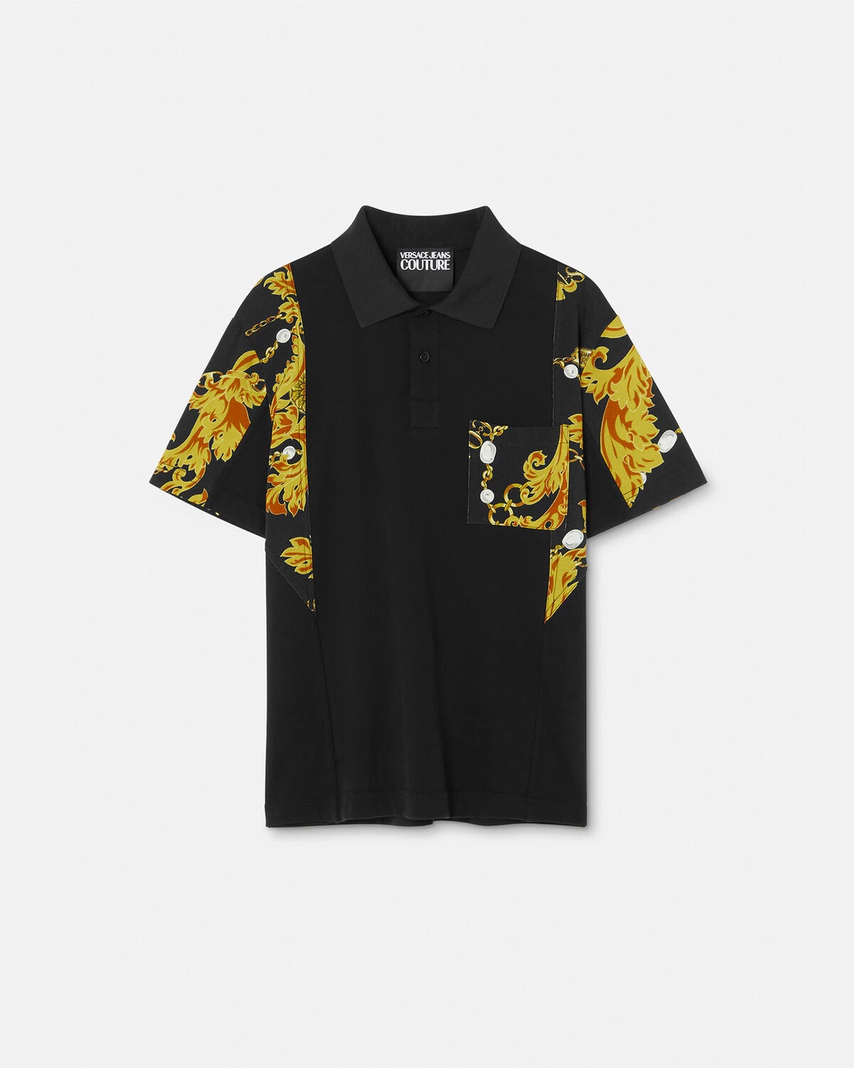 Chain Couture Polo Shirt - 1