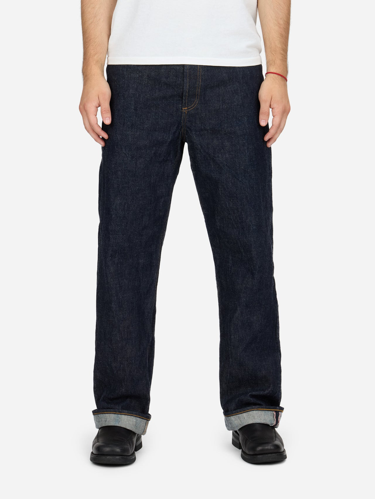 RS-100xk - Relaxed Straight - Rinsed Indigo Kibata - 3