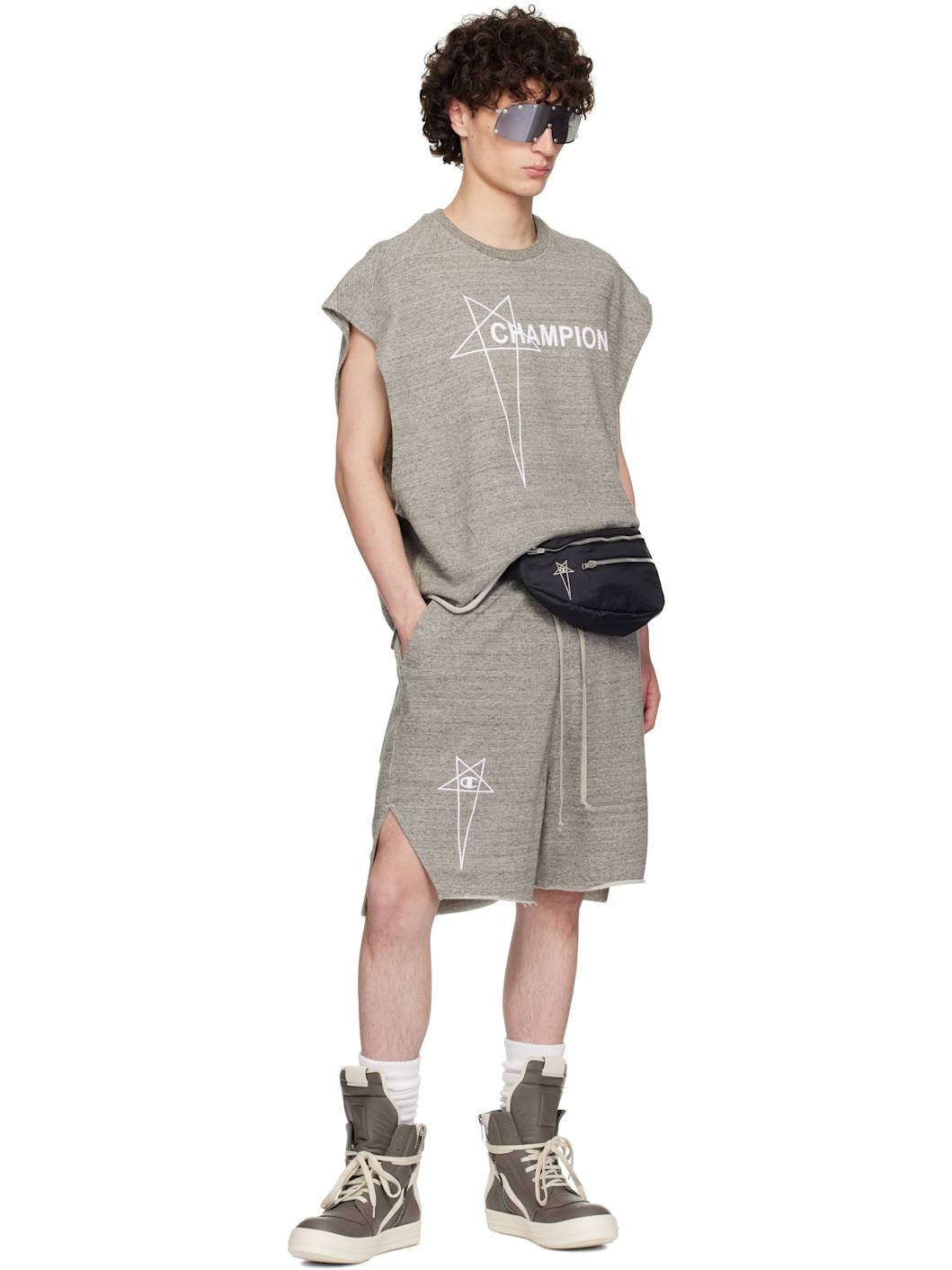 Black Champion Edition Nylon Belt Bag - 4