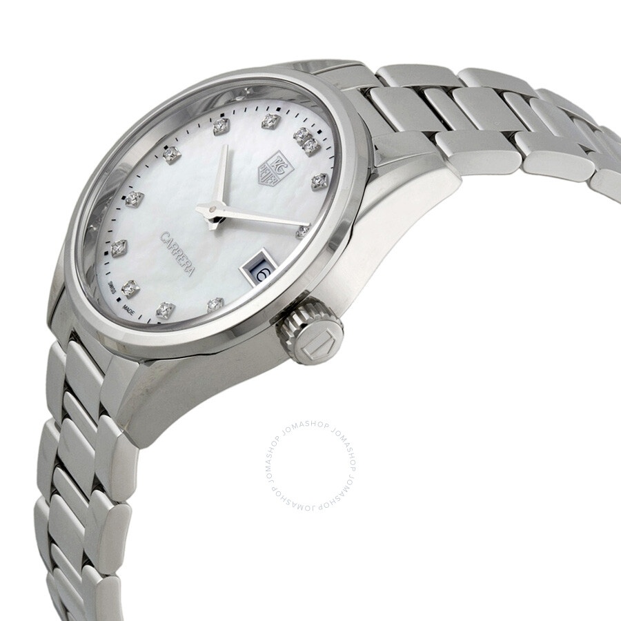 Tag Heuer Carrera White Dial Ladies Watch WAR1314.BA0778 - 2