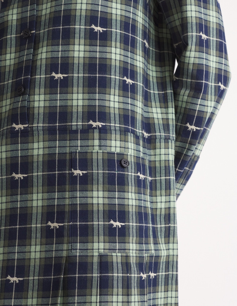 PLEATED MINI SHIRT DRESS 4