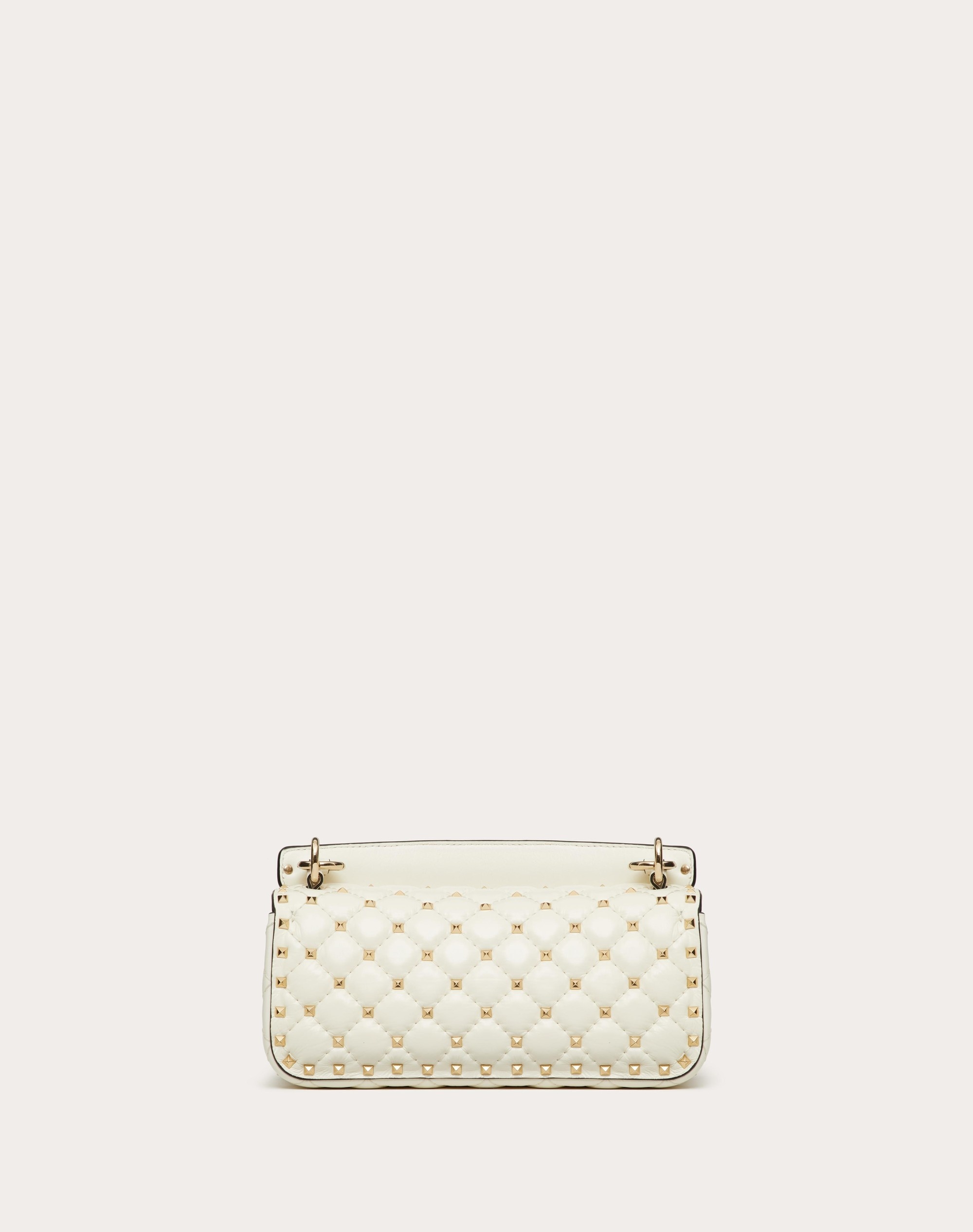 ROCKSTUD SPIKE CALFSKIN SHOULDER BAG - 3