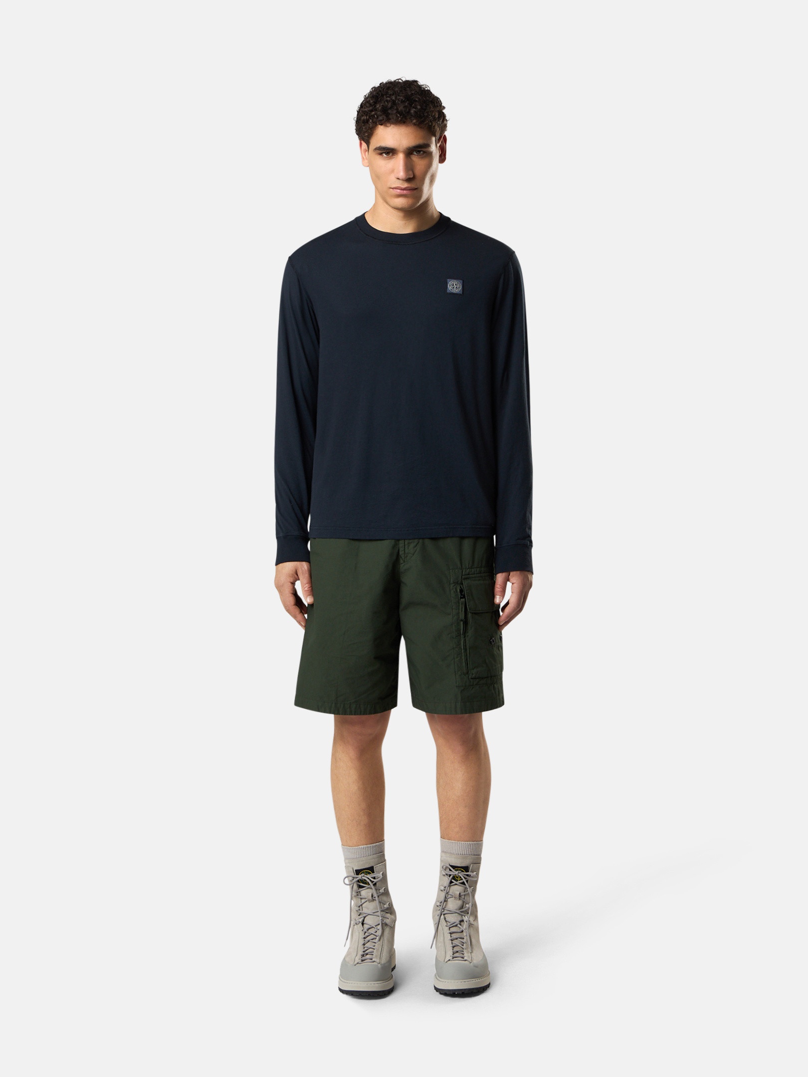 2100030 ORGANIC COTTON JERSEY 'FISSATO' EFFECT - 2