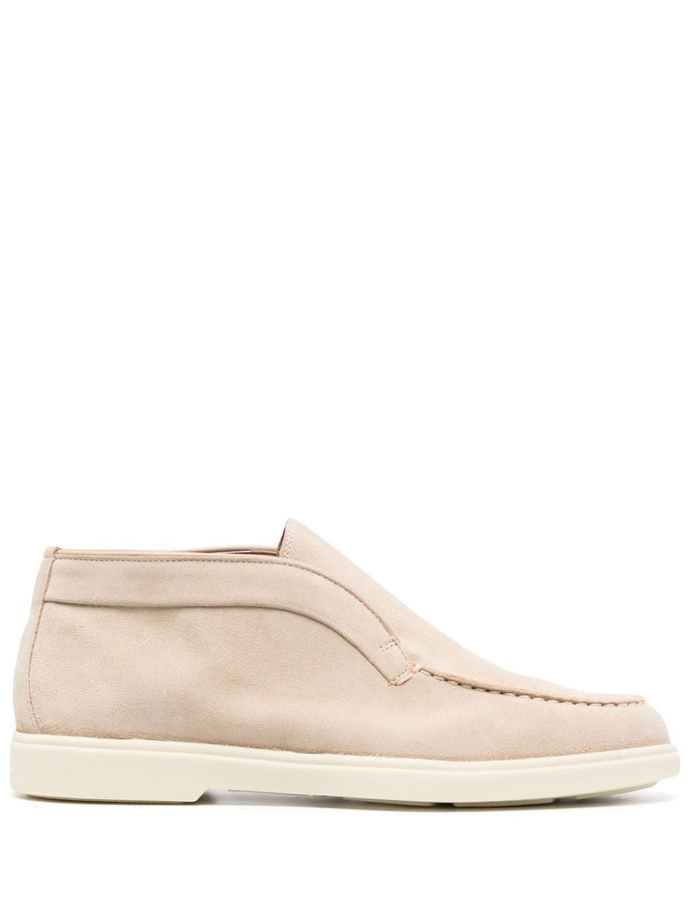 suede slip-on loafers - 1