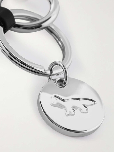 Maison Kitsuné + MuirMcneil Silicone and Silver-Tone Key Fob outlook